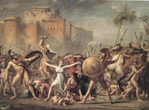 Jacques-Louis  David The Intervention of the Sabine Women (mk05) Sweden oil painting art